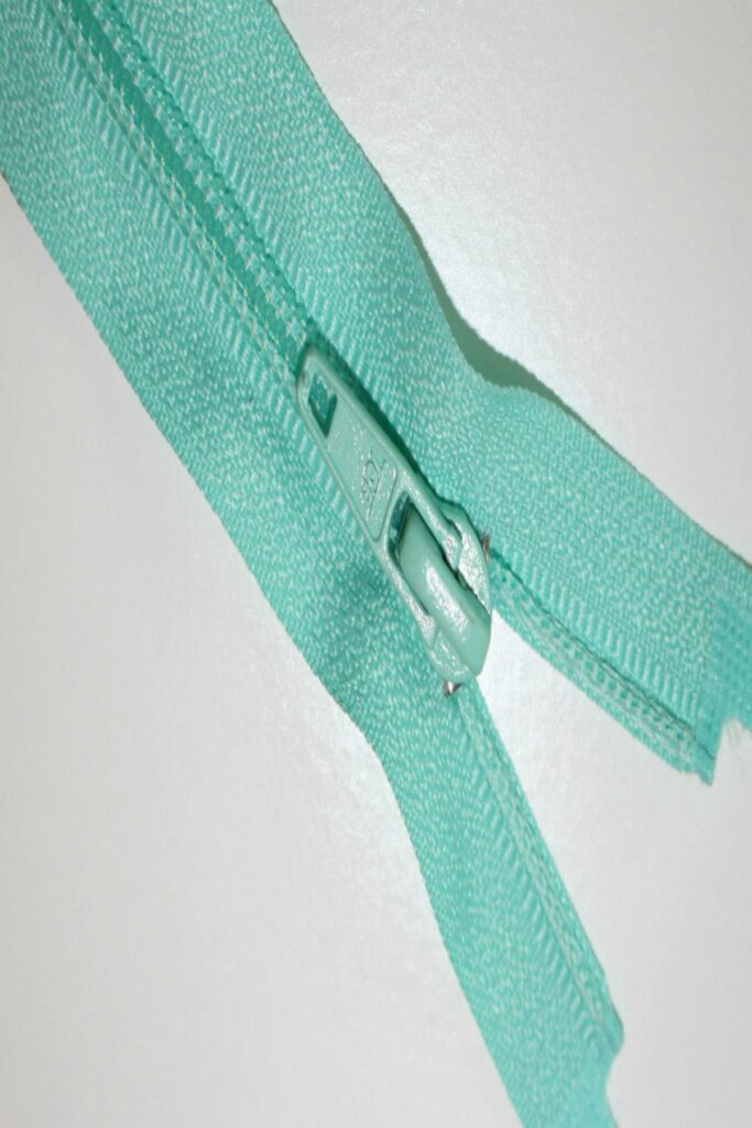 Mint Green Open Ended Zippage Thimbles Fabric Shop Online
