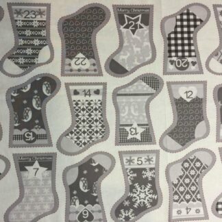 Thimbles Fabric Shop Christams Fat Quarters, Quilting Fabric LICENSED PRINT PANEL