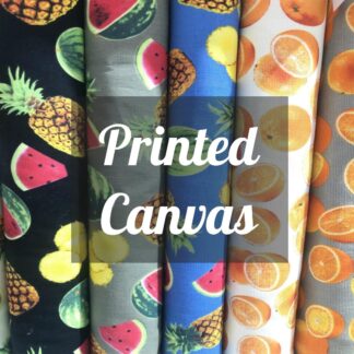 Printed Canvas Fabric