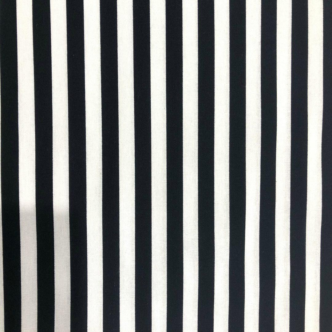 13mm Black Stripe Print Fabric Useful For Crafts Patchwork Handbags  Upholstery Shoes Fashion Projects - Thimbles Fabric Shop