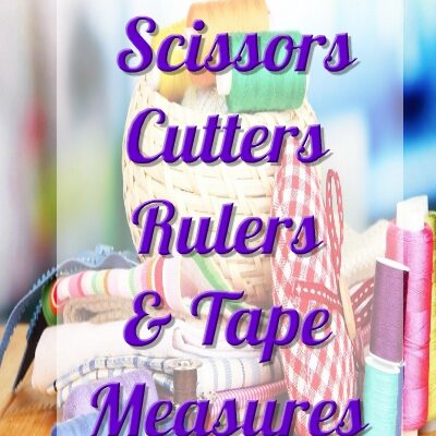 Scissors, Cutters, Rulers And Tape Measures