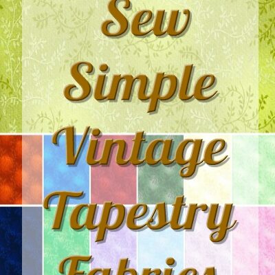 Sew Simple - Vintage Tapestry Fabric