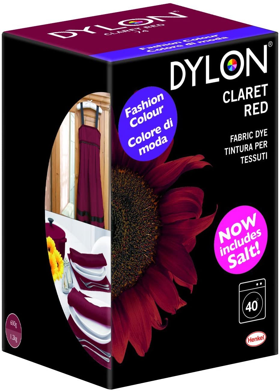Dylon Fabric & Clothes Dye Dylon Machine / Hand dye /Soft Furnishing