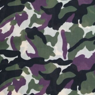 Green Purple Camouflage Polycotton Poplin Fabric Japanese Material Desert Dressmaking Shirts Clothes Crafts