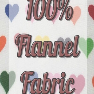 100% Cotton Flannel Fabric
