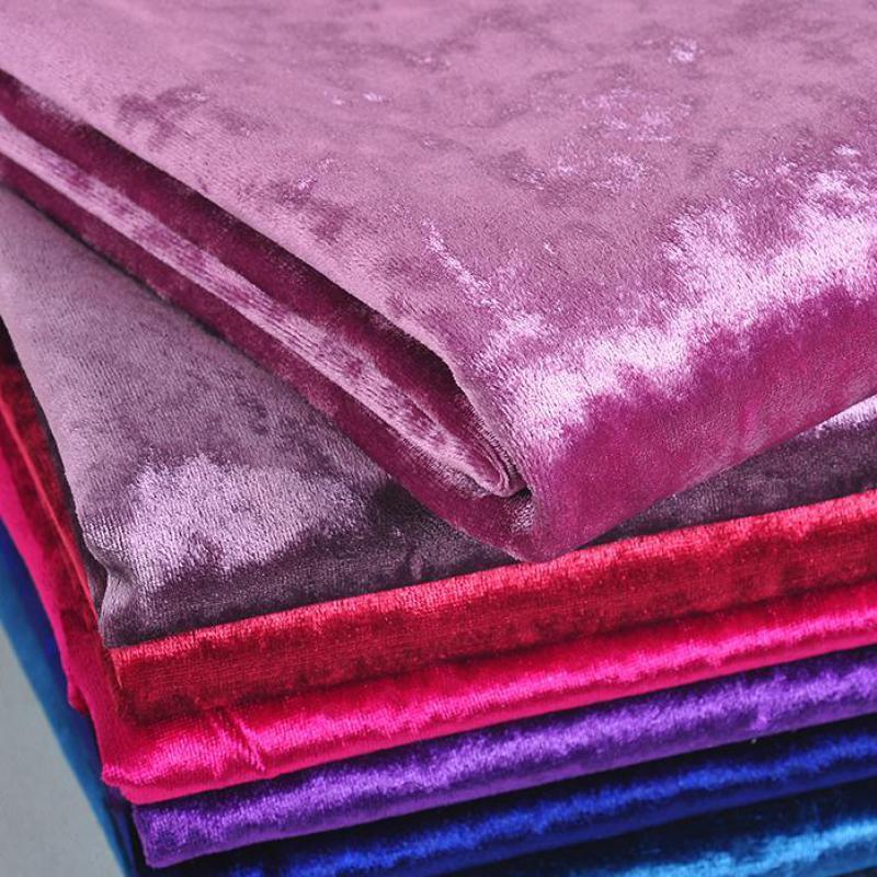mystery box bundles fabric crushed velvet
