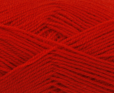Red 100% Acrylic Wool/Yarn Pricewise Double Knitting King Cole - Code(036009) 100g