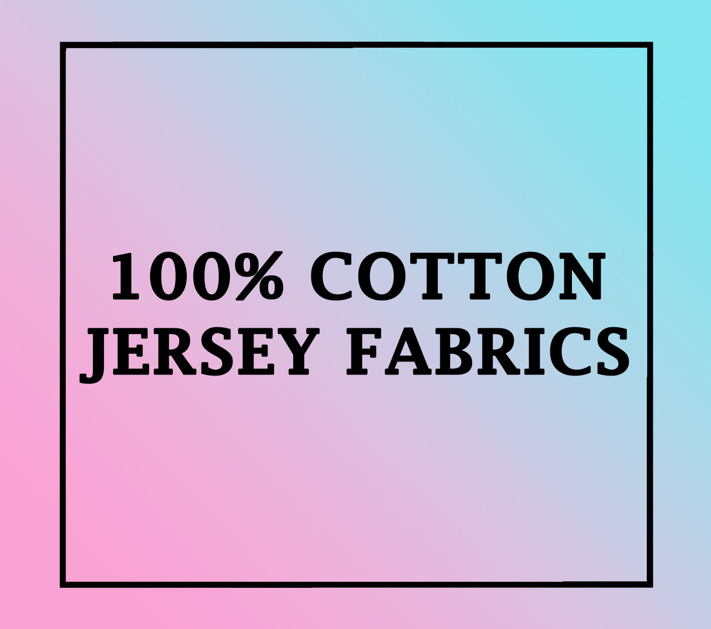 100 Cotton Jersey Thimbles Fabric Shop