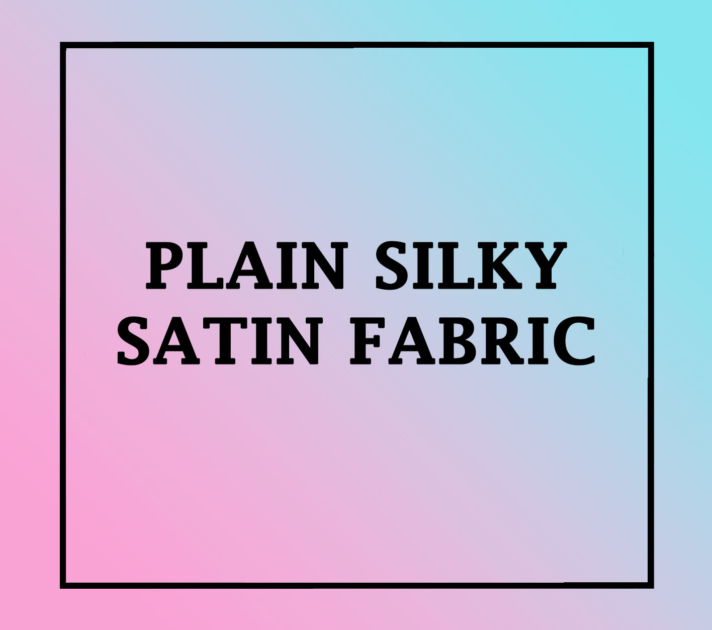 Plain Silky Satin Fabric Thimbles Fabric Shop