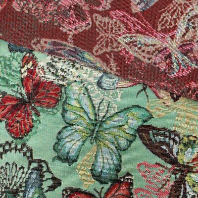 New World Tapestry Fabric - Monet Butterflies - Image 3