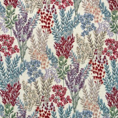 New World Tapestry Fabric - Giardini Floral Garden - Image 3