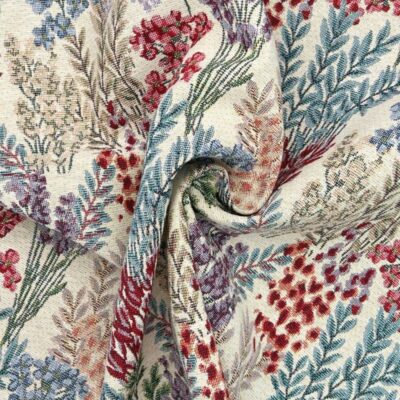 New World Tapestry Fabric - Giardini Floral Garden - Image 4