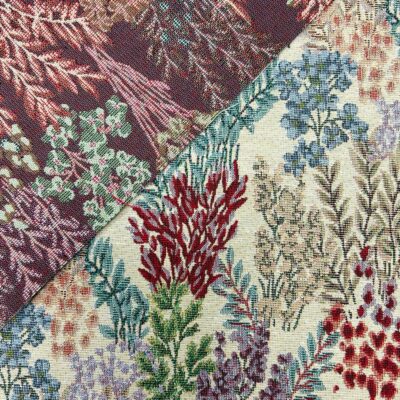 New World Tapestry Fabric - Giardini Floral Garden - Image 5