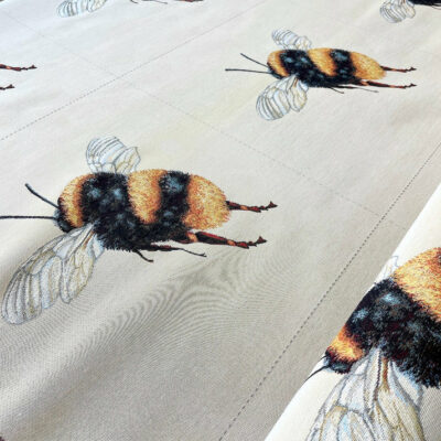 Bumble Bee Woven Tapestry Square Panel - Image 3