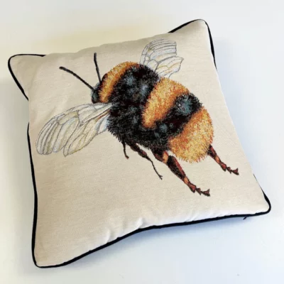 Bumble Bee Woven Tapestry Square Panel - Image 4