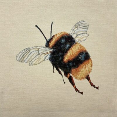 Bumble Bee Woven Tapestry Square Panel - Image 2