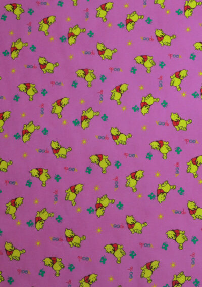 Snuggle Flannel Winnie The Pooh Pink