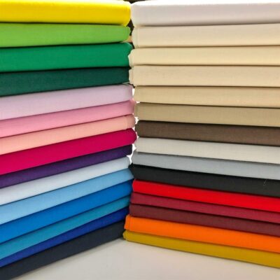 60" Wide PLAIN 100% Egyptian Cotton Fabric