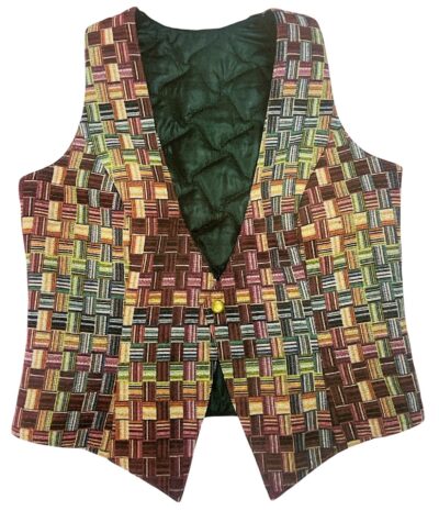 Ladies Waistcoat Pattern - Single Button - Image 3