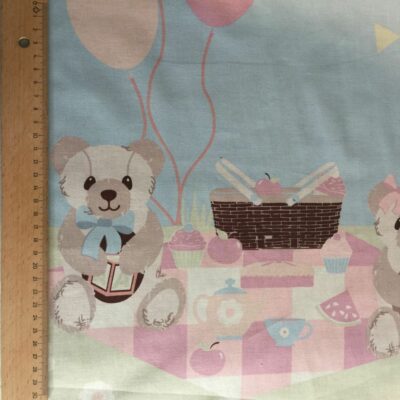 Pastel Main Panel Teddy Bear Picnic Collection - Image 3