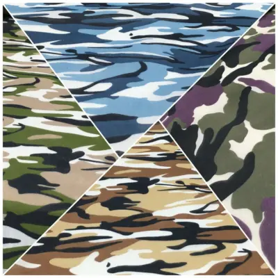 CAMOUFLAGE POLYCOTTON FABRIC