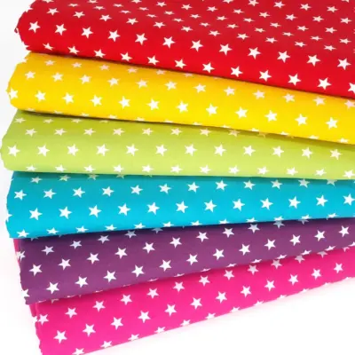 Shooting Stars Polycotton Fabric 7mm