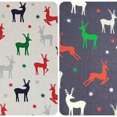 Nordic Reindeers Christmas Fabrics