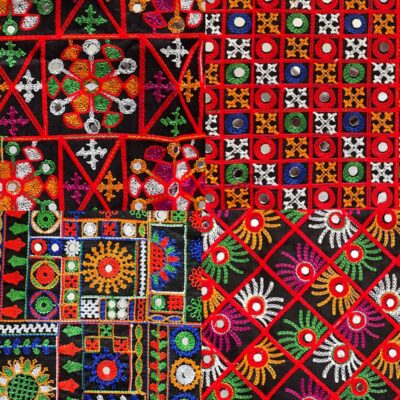 Rajasthani Shisha Fabric