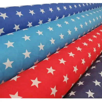 Shooting Stars Polycotton Fabric 25mm