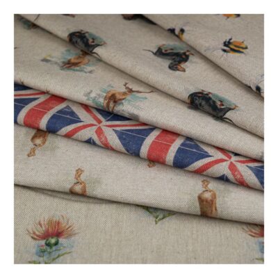 Linen Half Panama Pop Art Fabrics