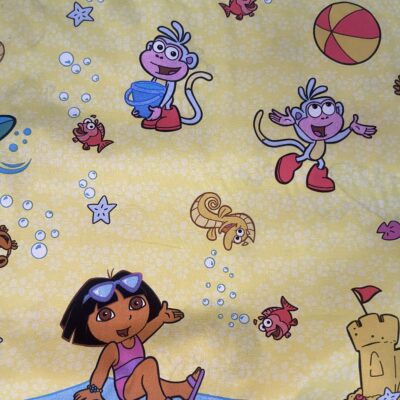 Dora The Explorer 100% Cotton Fabric