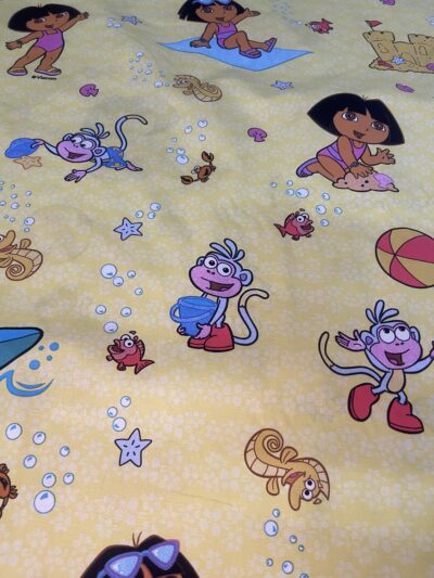 Dora The Explorer 100% Cotton Fabric - Image 3