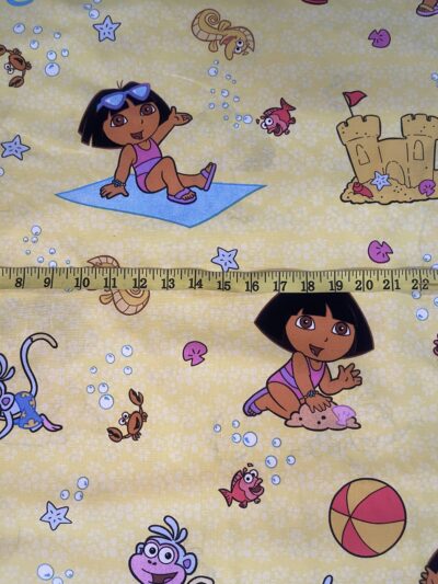 Dora The Explorer 100% Cotton Fabric - Image 2