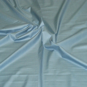 17 Mist Blue Plain 100% Cotton Fabric Tight Woven