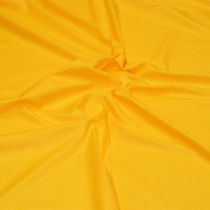 40 Banana Yellow Plain 100% Cotton Fabric Tight Woven
