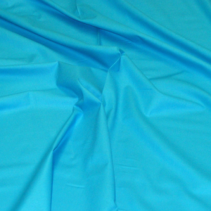 51 Sapphire Blue Plain 100% Cotton Fabric Tight Woven