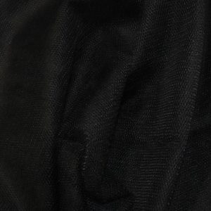 Black Plain Dress Net