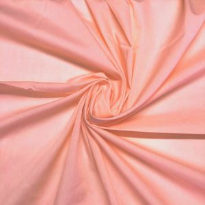 Blush Plain Polycotton Fabric