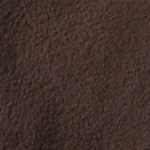Brown Plain Antipil Fleece Fabric