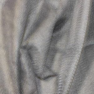 Dark Grey Plain Dress Net