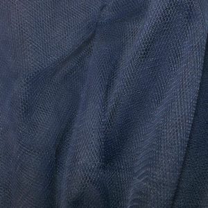 French Navy Plain Dress Net