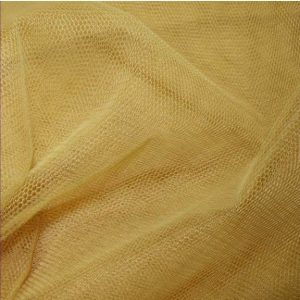 Gold Plain Dress Net