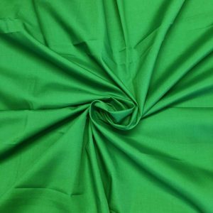Grass Green Plain Polycotton Fabric