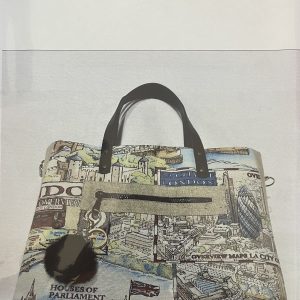 TFC Pattern no 8870 New Printed Linen Bag Pattern