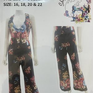 TFC Pattern no 8891 Wide Bottom Ladies Palazzo Trouser (Size 16 to 22)