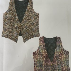 TFC Pattern no 8875 Elegant Looking Ladies Waist Coat With Single Button (Size 6 to 22)