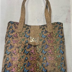 TFC Pattern no 8874 New Colourful 100% Cork Fabric Bag Pattern