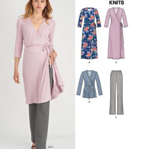 K6581 Easy Knit Sportswear Pattern