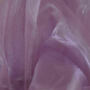 Lavender Plain Organza Fabric