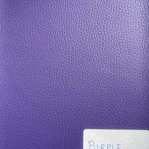 Purple Plain Faux Leatherette Fabric